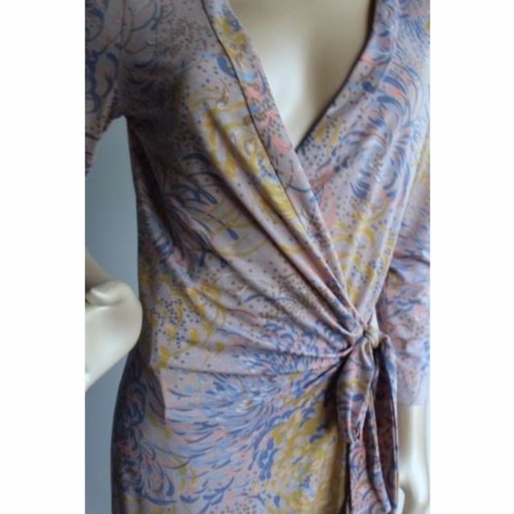 BCBG MaxAzria Alberta Jersey Wrap Dress - Picture 4 of 6