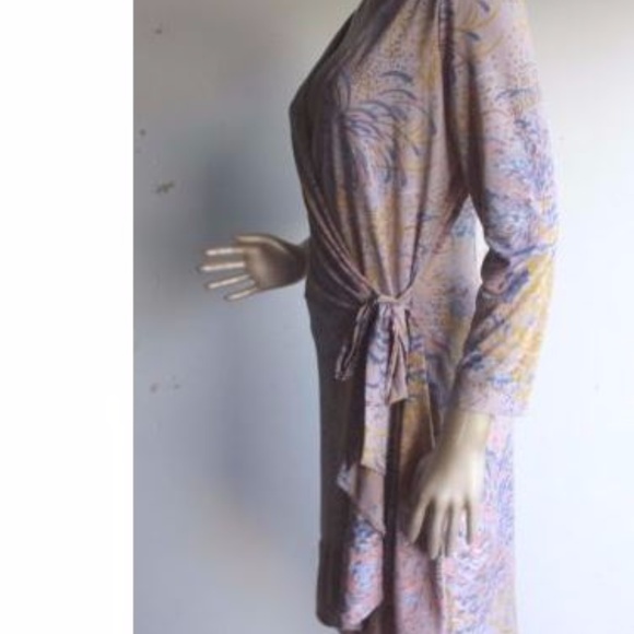 BCBG MaxAzria Alberta Jersey Wrap Dress - Picture 5 of 6