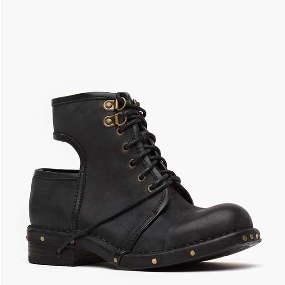 Jeffrey Campbell Shoes - NWOB Jeffrey Campbell Rosie Cutout Combat Boots
