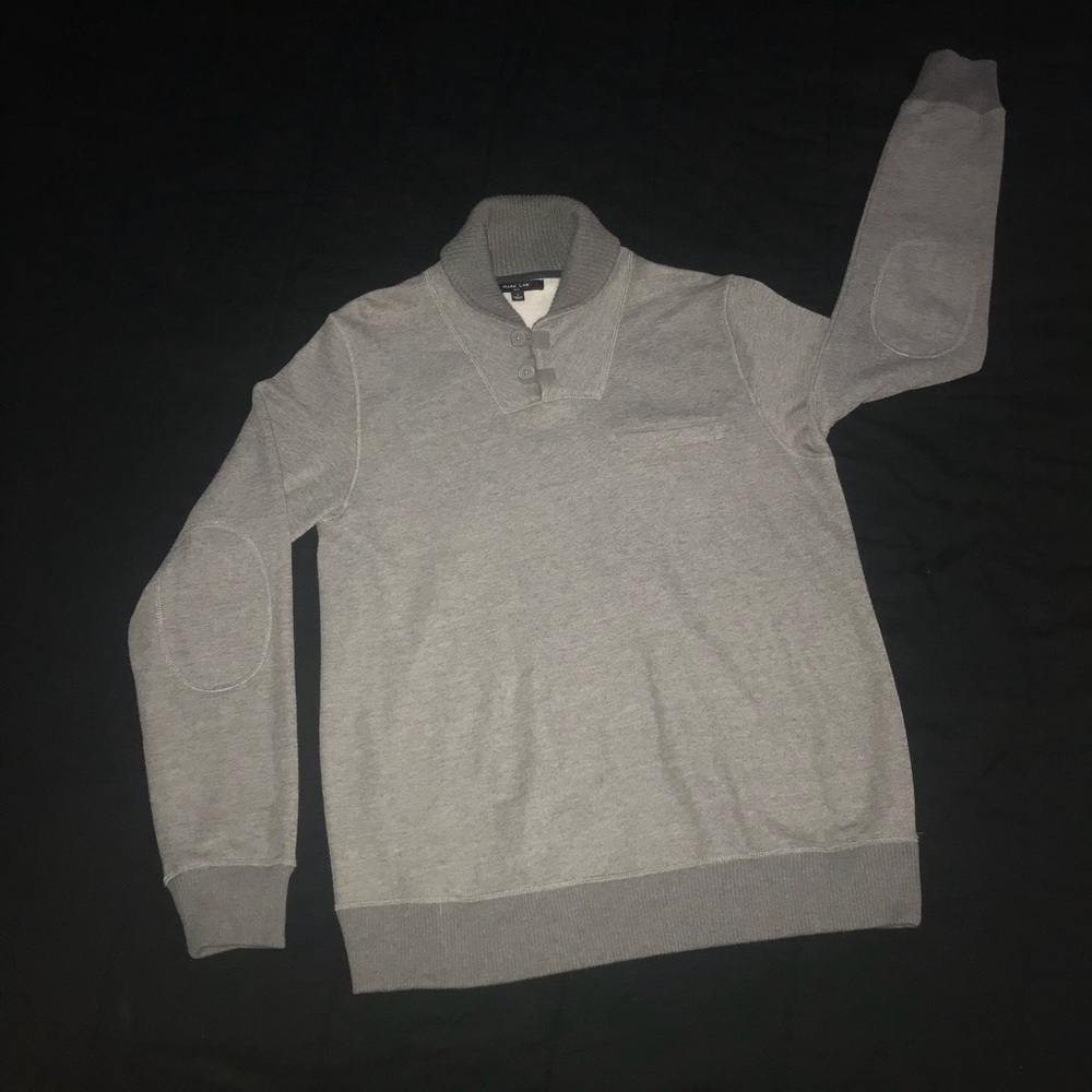 Mark Law large gray men’s sweater.