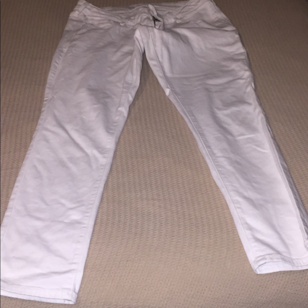 White jeans