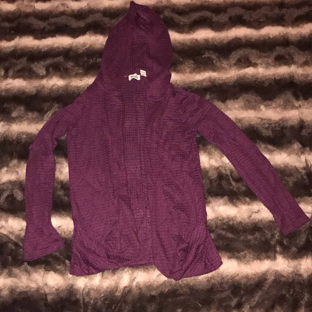 MUDD hooded cardigan