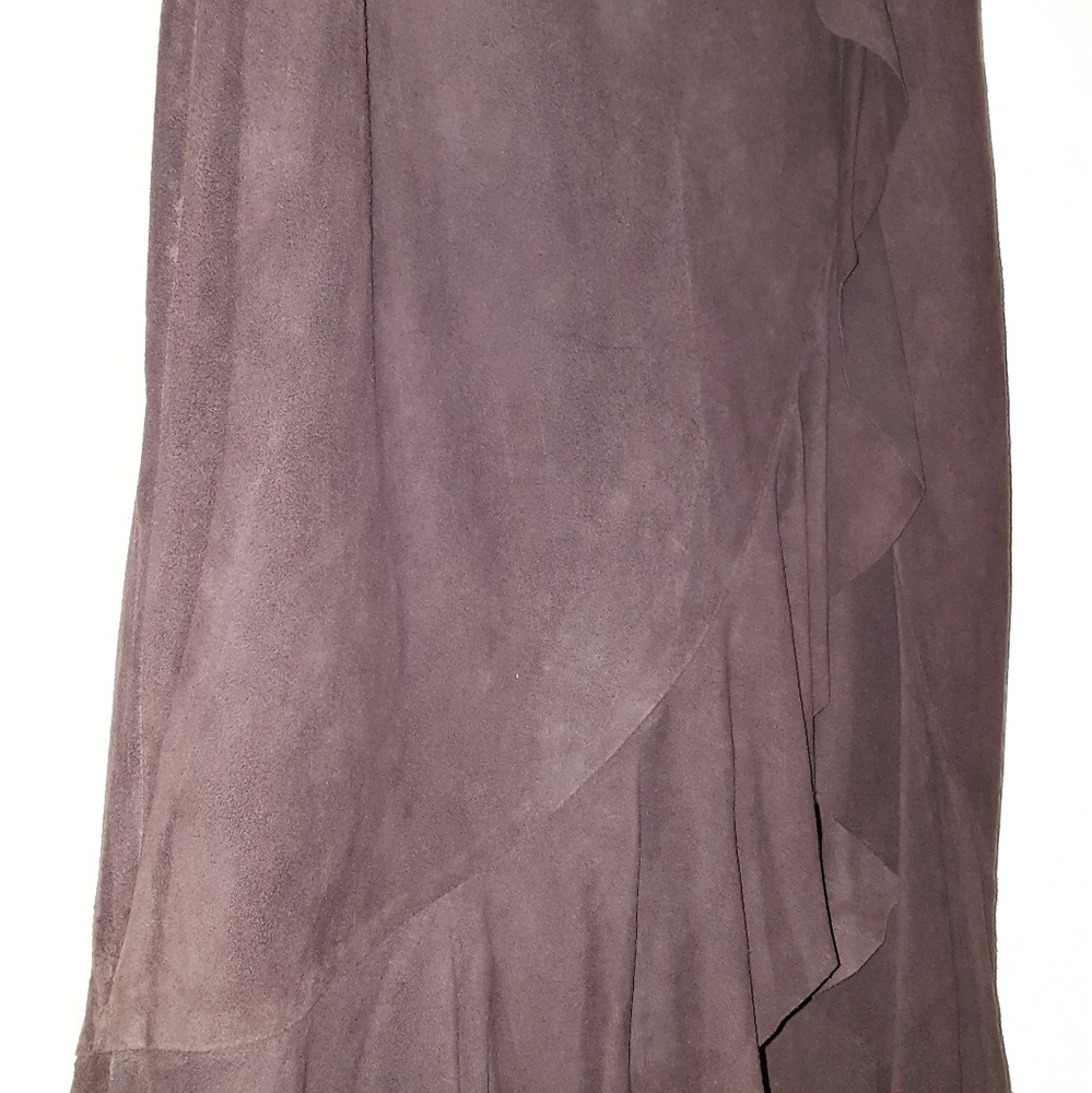 Beautiful Soft 100% Lamb Suede Skirt