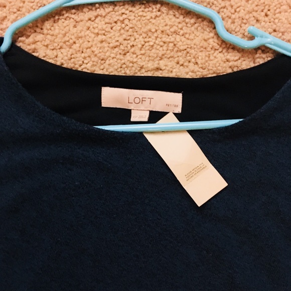 SOLD⭐️NWT⭐️ LOFT Petite Blue Dress - XSP - Picture 7 of 8