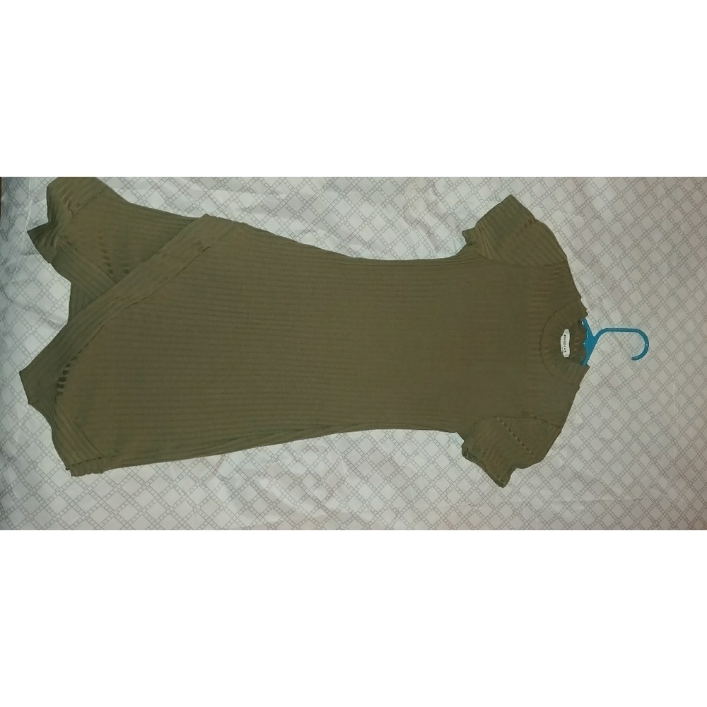 Olive Green Dress