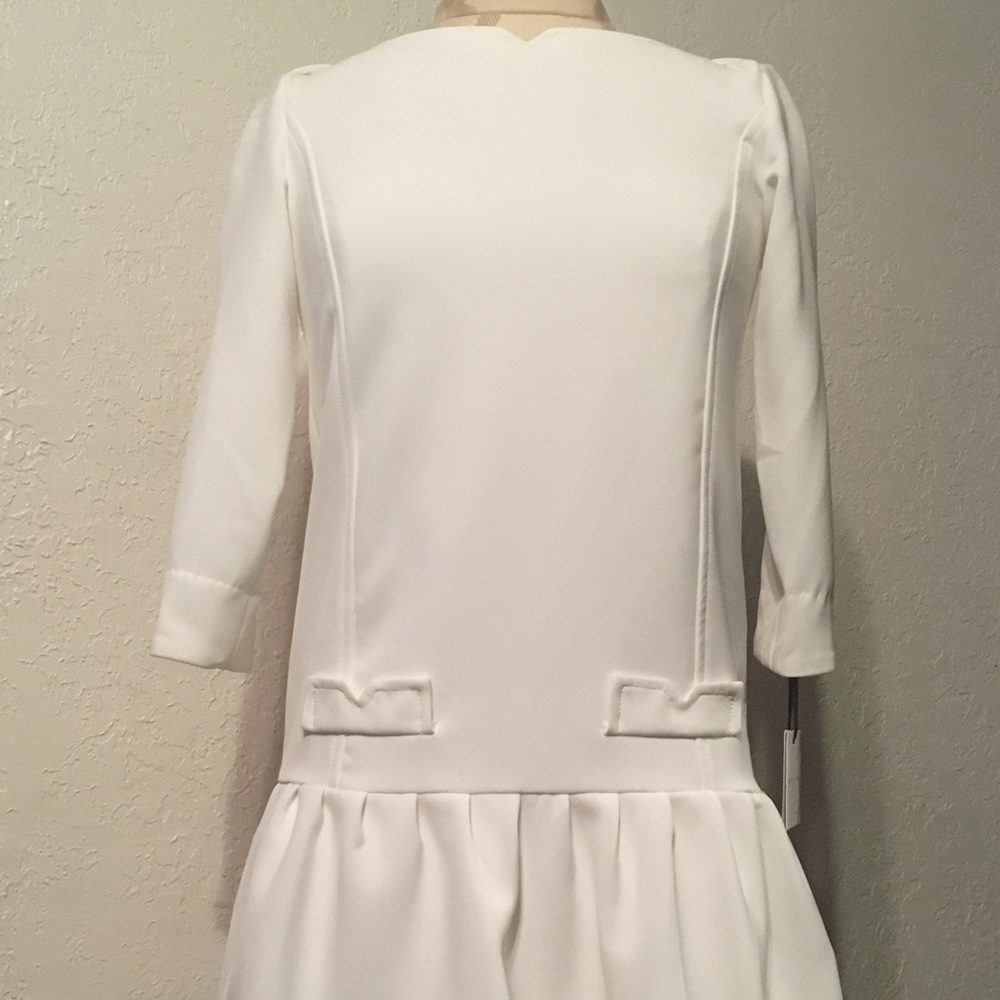 Victoria Beckham for Target white Jacquard Dress