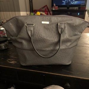 Kate Spade grey textured bag