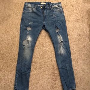 Zara men’s denim jeans