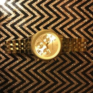 Gold Michael Kors Watch