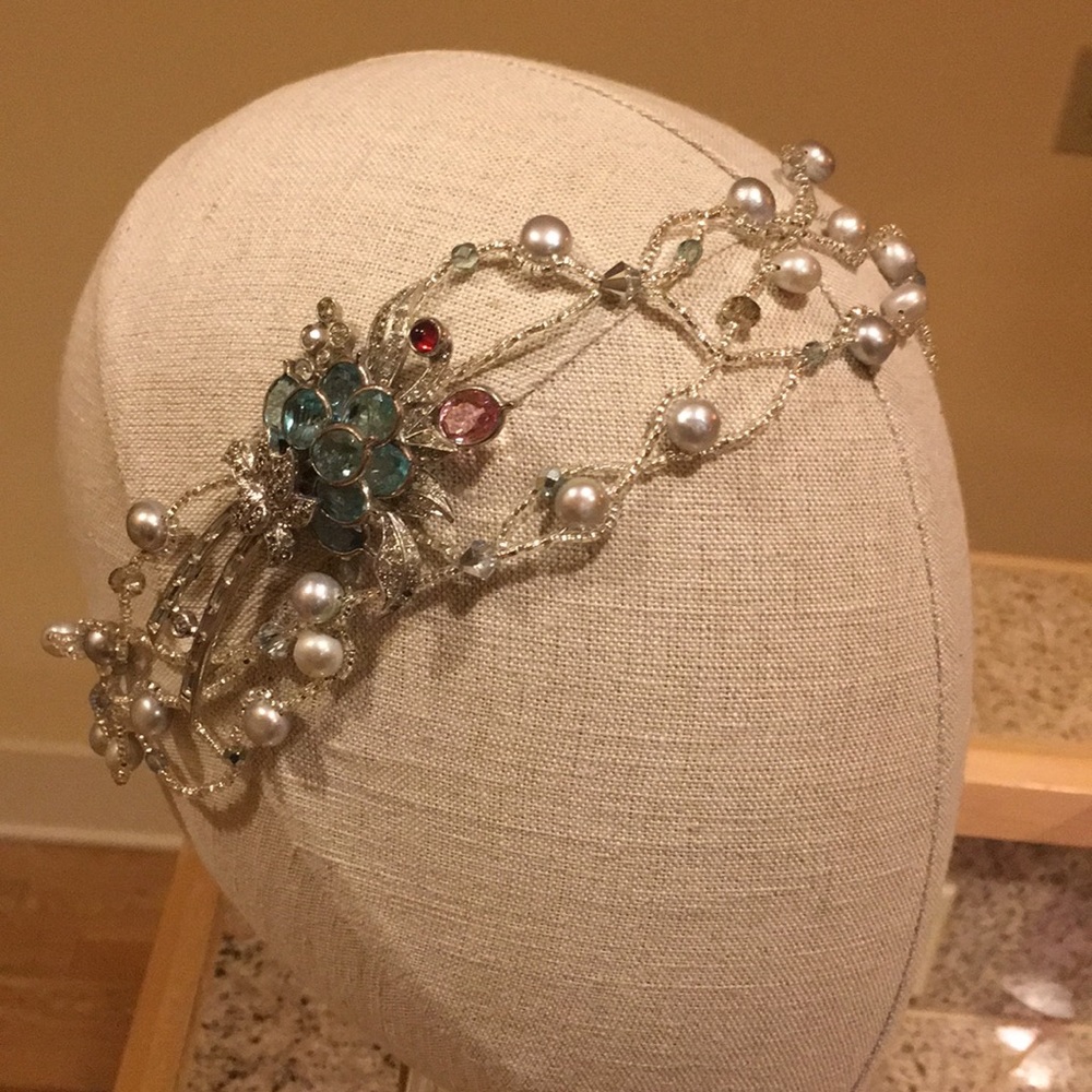 Bridal Hairpiece, Wedding Hair Accessory, Headband