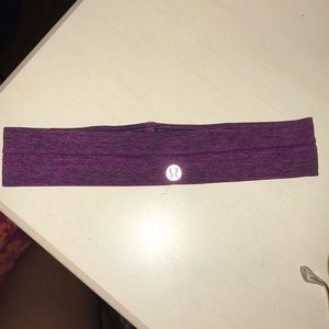 Purple blackish lulu headband