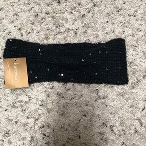 Francesca’s Black ear warmer