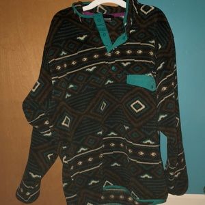 Men’s M Patterned Patagonia Fleece