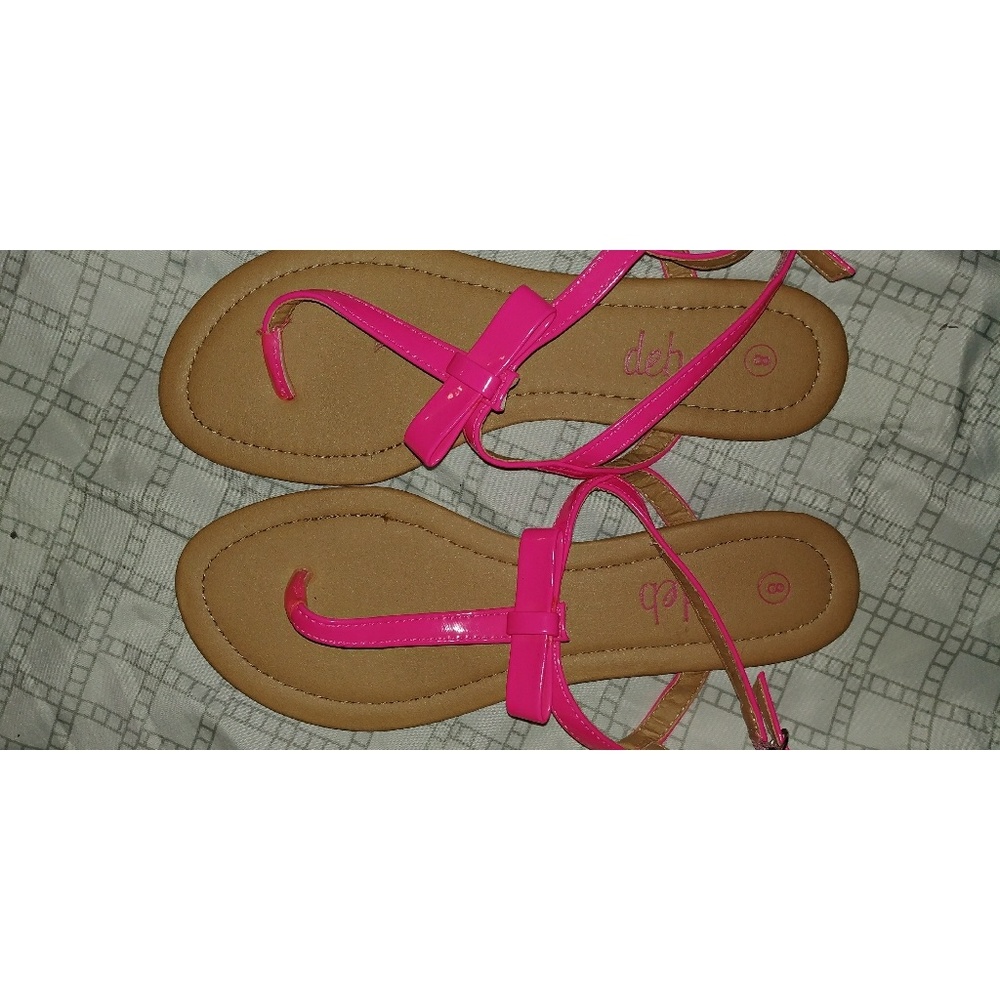 Deb Hot Pink Sandals