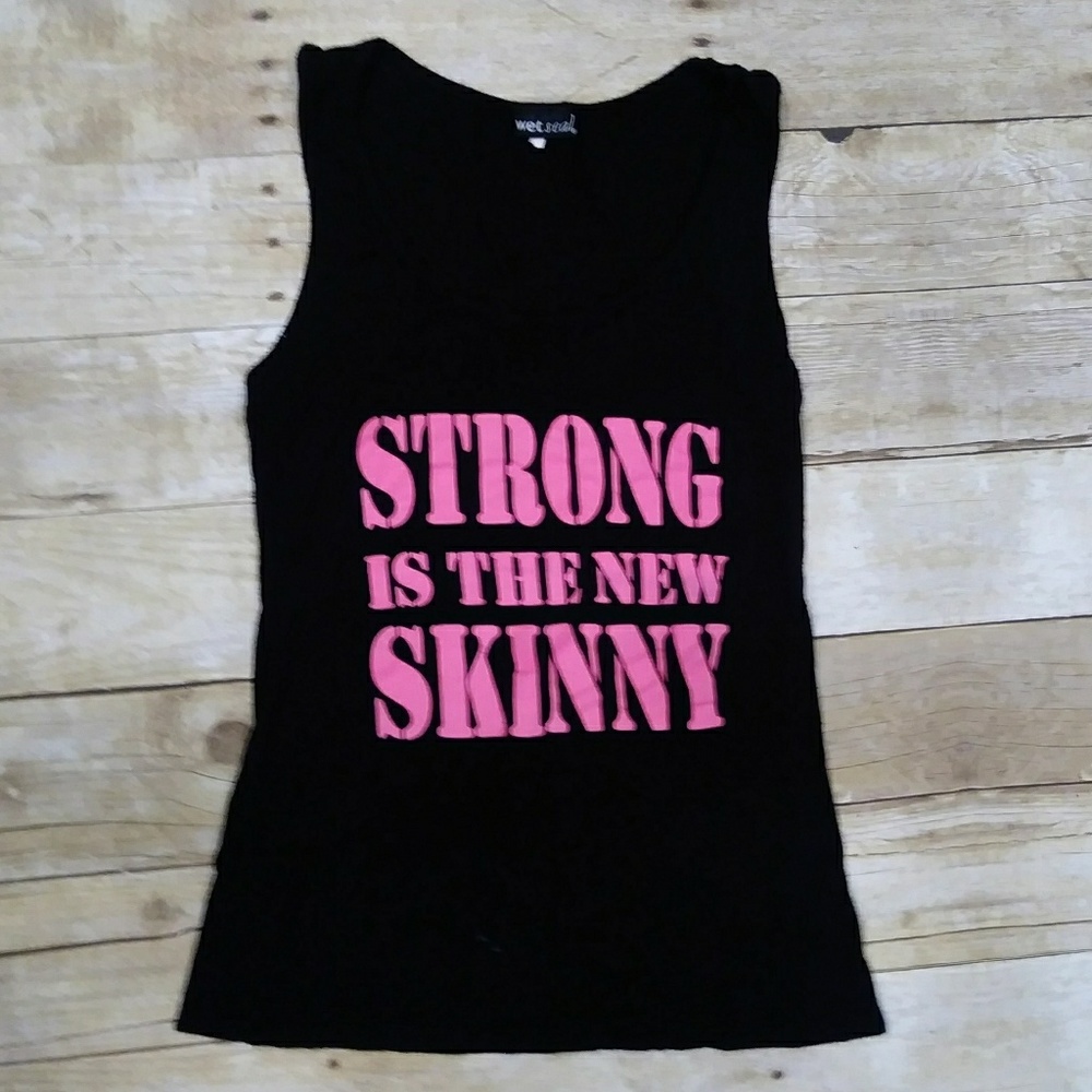 Strong is the New Skinny Workout Tank