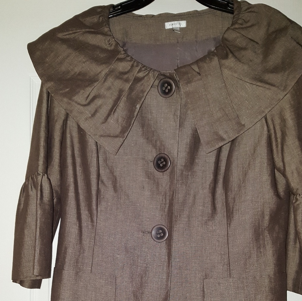 Long blazer dress