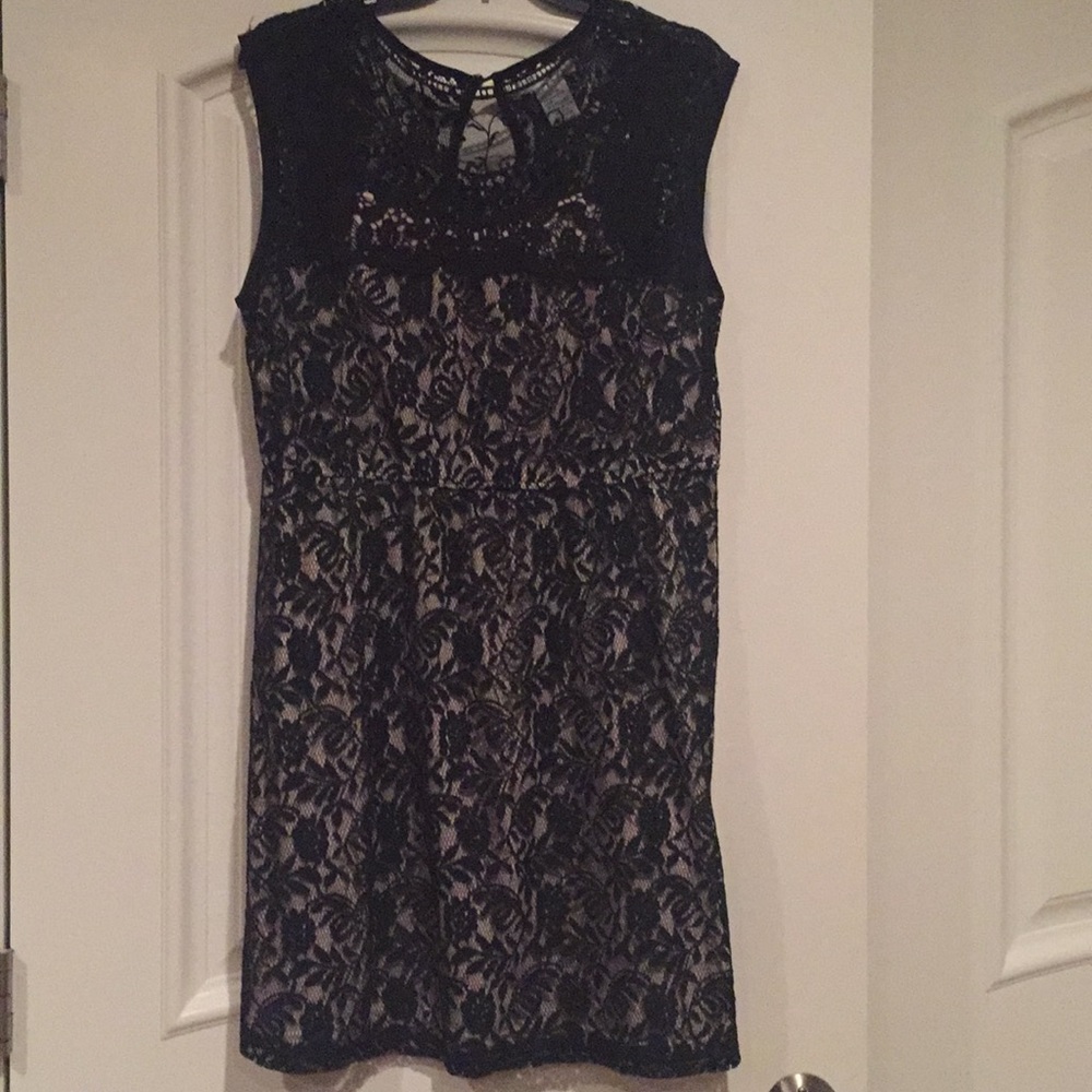 Holiday Lace little Black Dress