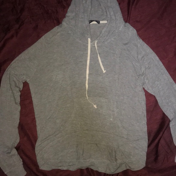 Brandy Melville Sweaters - Grey hoodie