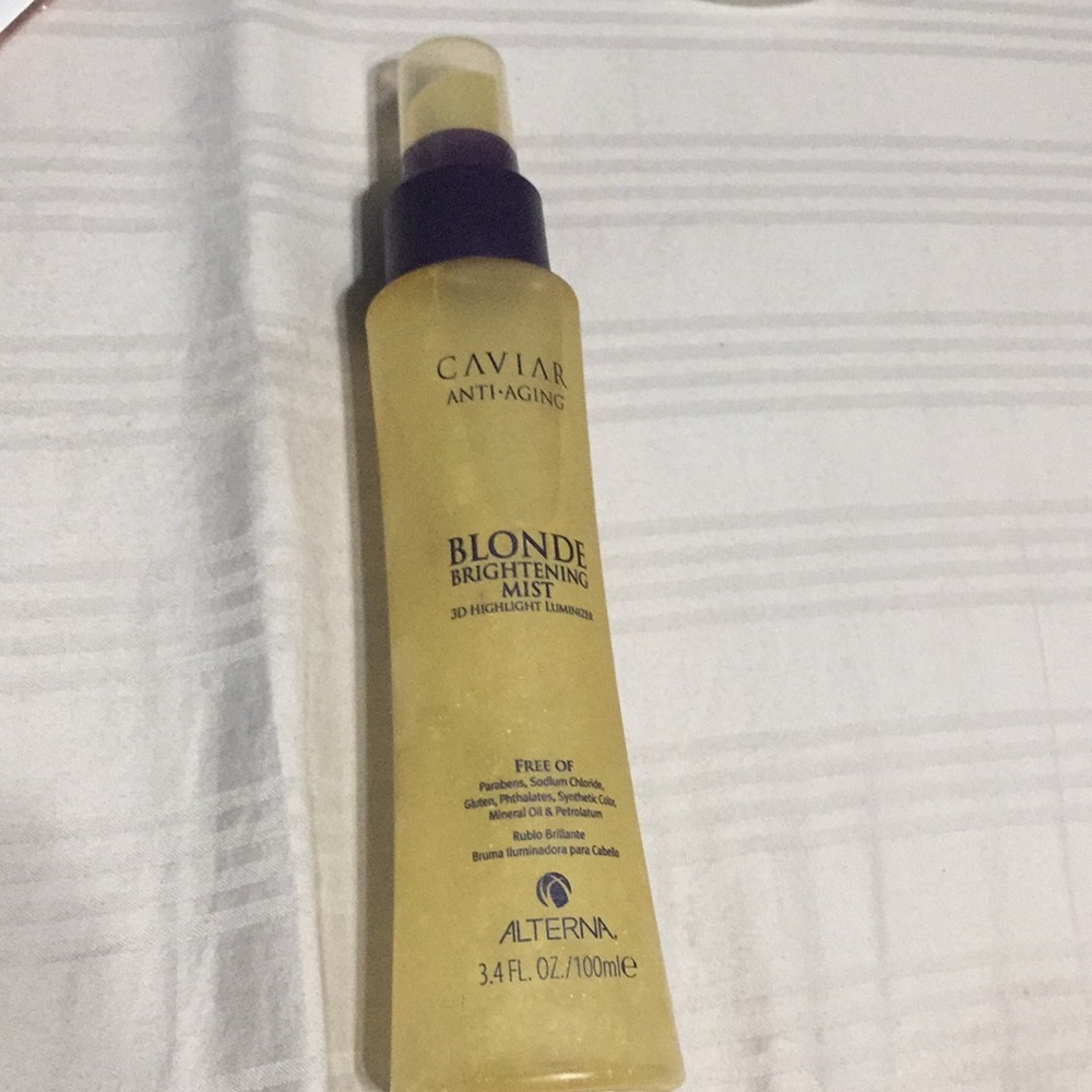 CAVIAR BLONDE BRIGHTENING MIST! NOT USED!!!