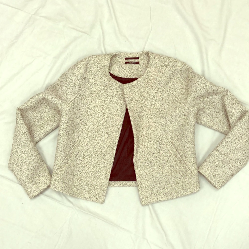 T.M. Lewin cropped suit jacket