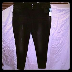 NWT Rue21 High Waisted Denim Jeggings sz 24