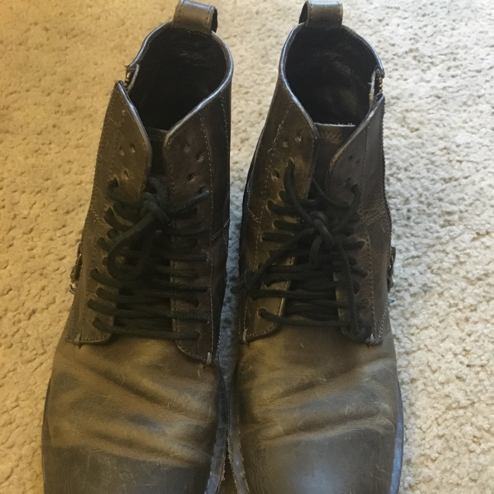 John varvatos barrett side zip boot