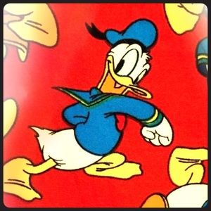 NWOT LulaRoe Tall&Curvy Donald Duck Red Leggings