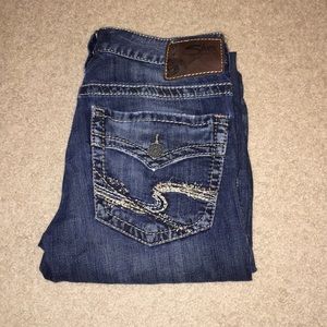 Men’s Silver Jeans