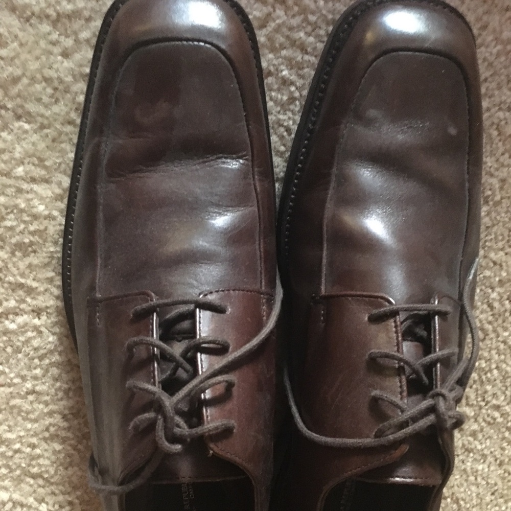 Banana republic brown leather shoes