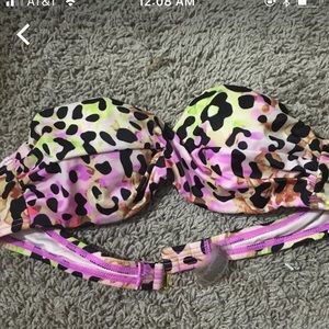 Strapless Multicolored Top