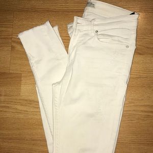 Zara White skinny jeans