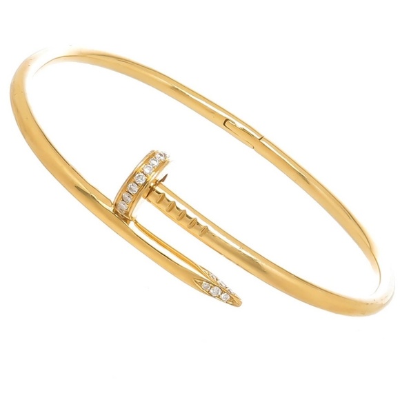 1oak Jewelry - Beautiful Nail Bracelet Bangle