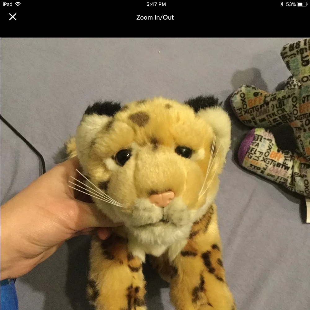 Sos leopard plush