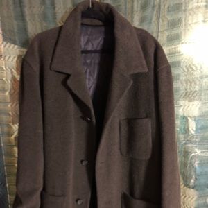 Dark green Men’s Peacoat