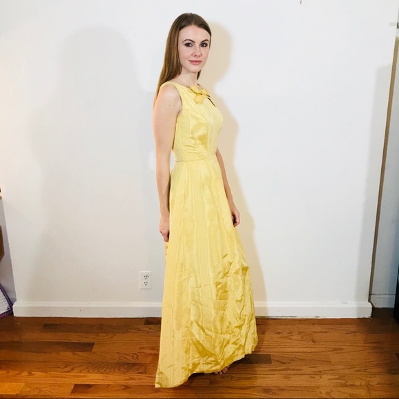 VINTAGE 50s BELLE BALL GOWN FORMAL DRESS XS - Picture 2 of 8