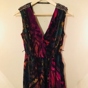 XOXO Multicolored Printed Dress