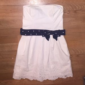 Hollister White Eyelet Dress