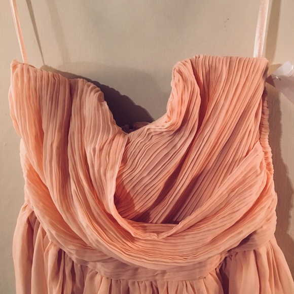 Tevolio Pink Strapless Dress - Picture 2 of 2