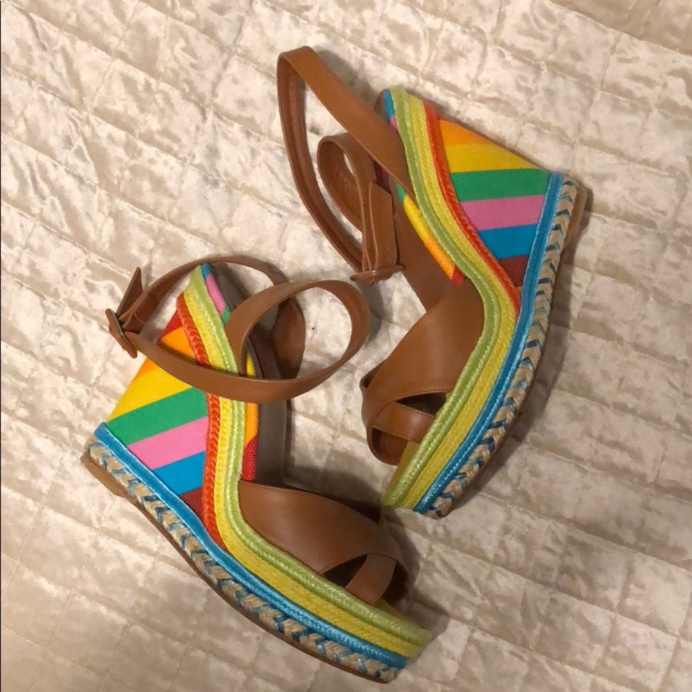 Valentino rainbow espadrilles