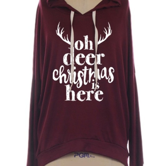 Plus-size Christmas hoodie - Picture 2 of 2