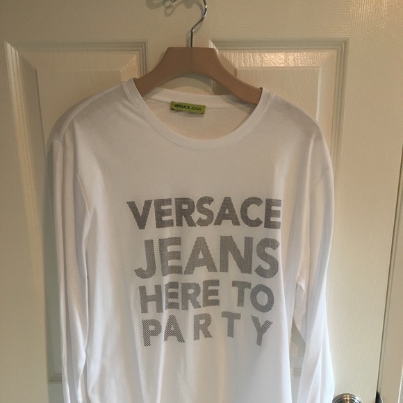 Versace Jeans Long Sleeve Tee - Picture 1 of 3