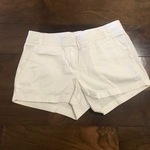 J crew white shorts no trades please