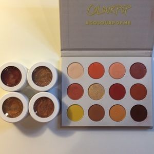 Colourpop yes please eyeshadow palette supershock