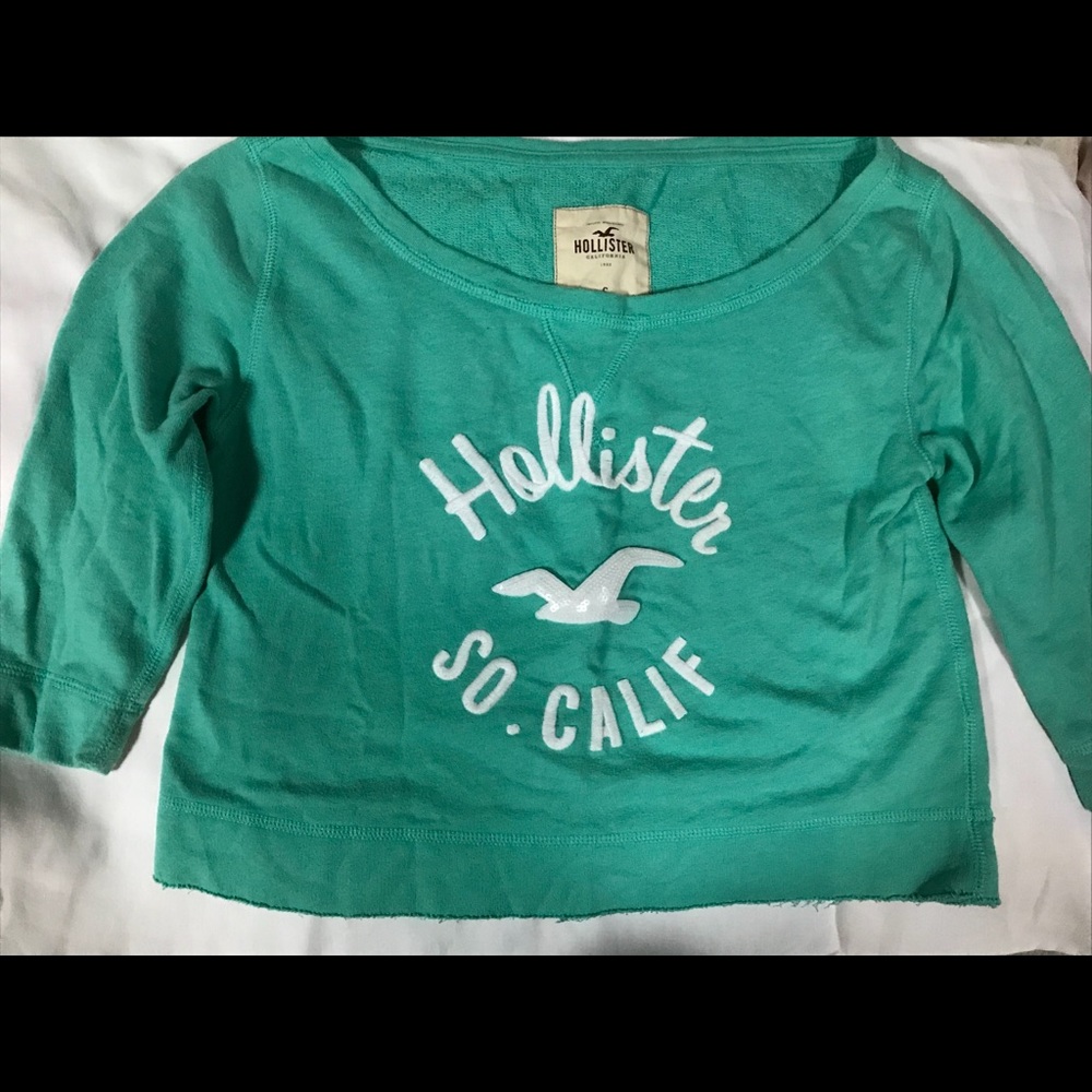 Hollister Blue Sweat Shirt