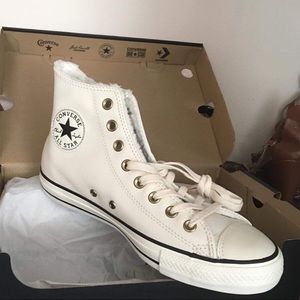 Converse leather sneakers