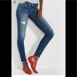 EXPRESS Performance Stretch Jean Leggings - Size 6