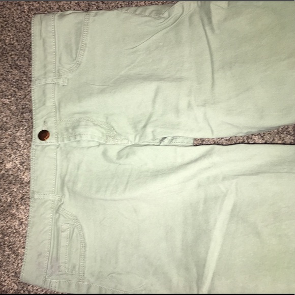 Olive Skin Tight Legging Jeans - Picture 2 of 5