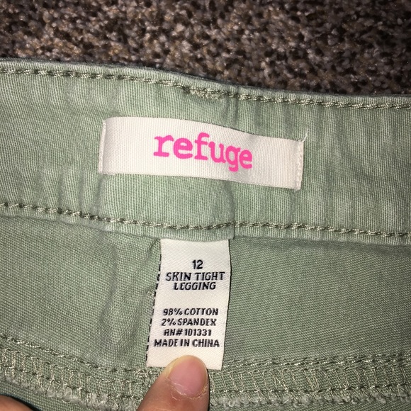 Olive Skin Tight Legging Jeans - Picture 3 of 5