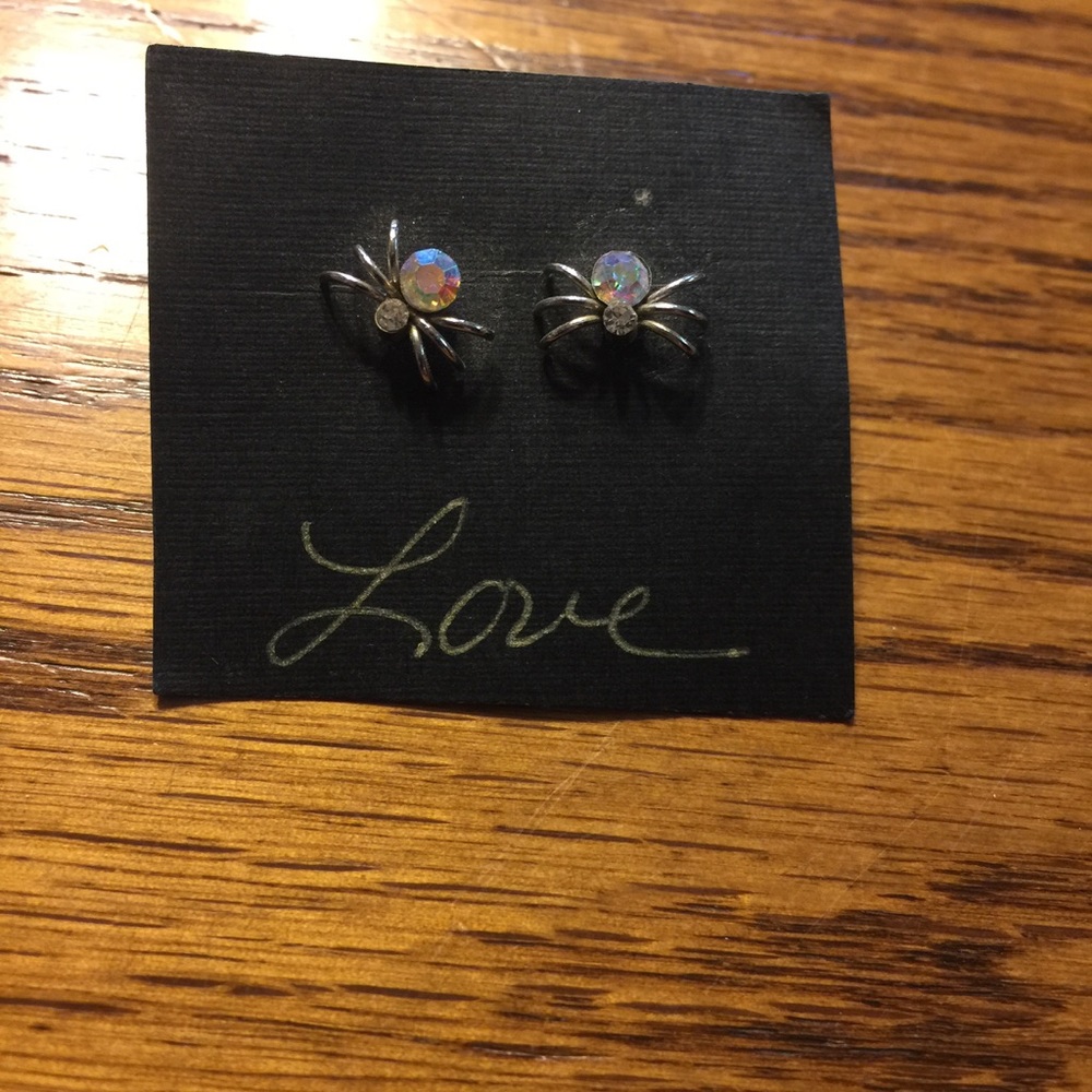 Spider earrings