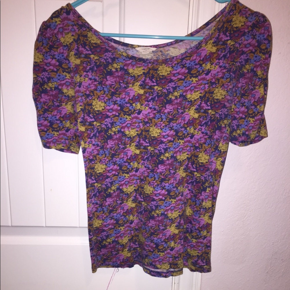 Forever21 floral blouse